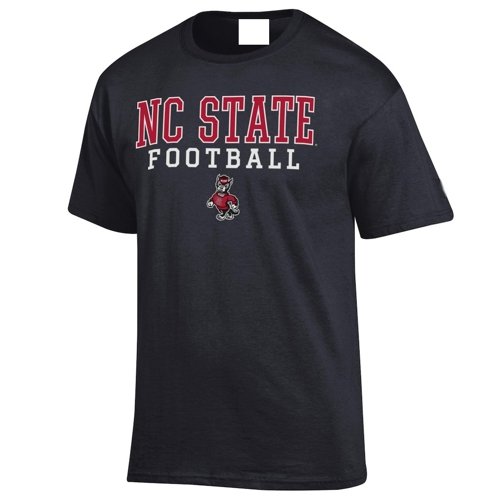 Nc State Wolfpack Football Stack T-Shirt